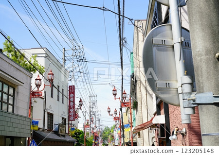 The retro atmosphere of Bancho Street in Chichibu City, Saitama Prefecture The retro atmosphere of Bancho Street in Chichibu City, Saitama Prefecture 123205148