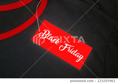 Black Friday tag 123205461