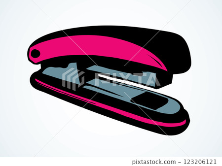Stapler. Vector drawing 123206121