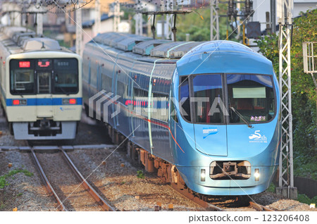 Odakyu Odawara Line Hadano-Shin-Matsuda Odakyu 60000 series Asagiri MSE 123206408