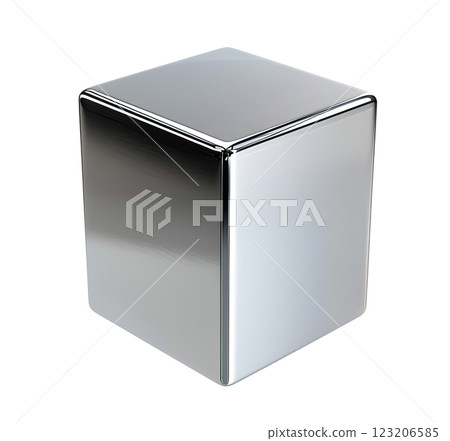 Metal Cube 123206585
