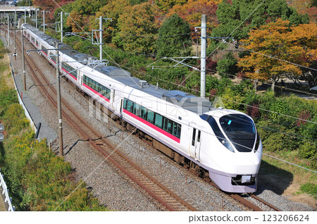 Joban Line Akatsuka-Kairakuen JR East E657 Series K12 Train (Katsuta) Super Hitachi 123206624