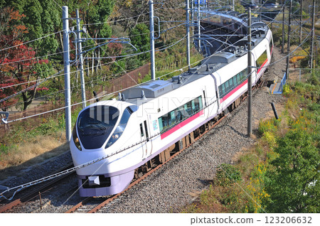 Joban Line Kairakuen-Akatsuka JR East E657 Series K10 Train (Katsuta) Super Hitachi 123206632