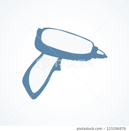 Screwdriver. Vector drawing 123206876