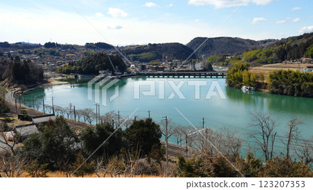 Ochiai Dam, Nakatsugawa City, Gifu Prefecture Ochiai Dam, Nakatsugawa City, Gifu Prefecture 123207353