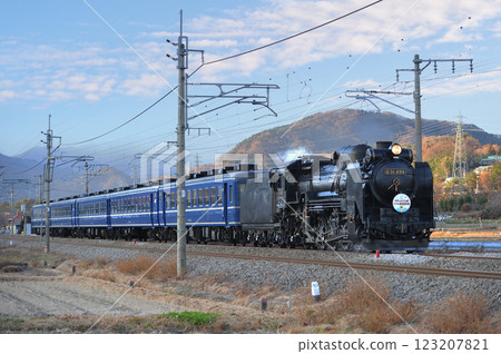 Joetsu Line Gokan-Numata JR East D51-498+12 series (Takasaki) SL Gugutto Gunma Final Minakami 123207821