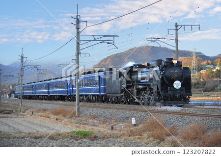 Joetsu Line Gokan-Numata JR East D51-498+12 series (Takasaki) SL Gugutto Gunma Final Minakami 123207822