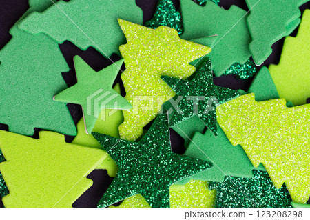 Christmas - fir tree figures Christmas - fir tree figures 123208298