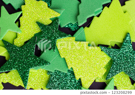 Christmas - fir tree figures Christmas - fir tree figures 123208299