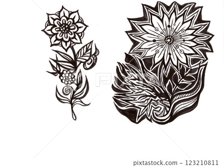 花卉、植物等(包括材料、插圖和視覺藝術) 花卉、植物等(包括材料、插圖和視覺藝術) 123210811