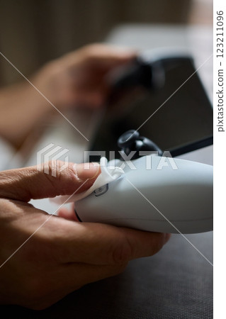 Cleaning a Firearm requires meticulous Focus and Care to ensure both safety and optimal performance 123211096