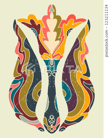 unicorn with golden ornament unicorn with golden ornament 123211134