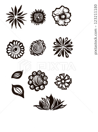 Flowers, plants, etc. (including materials, illustrations, and visual art) 123211180