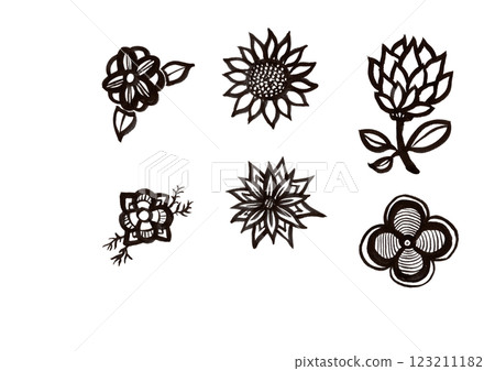 Flowers, plants, etc. (including materials, illustrations, and visual art) 123211182