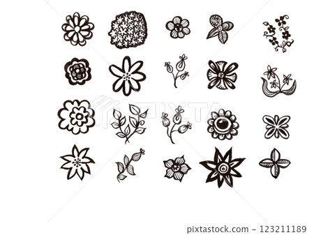 Flowers, plants, etc. (including materials, illustrations, and visual art) 123211189