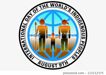 International Day of the World's Indigenous Peoples August 9th Anniversary 123212375