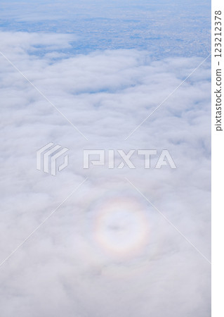 從飛機上觀看布羅肯現象 123212378