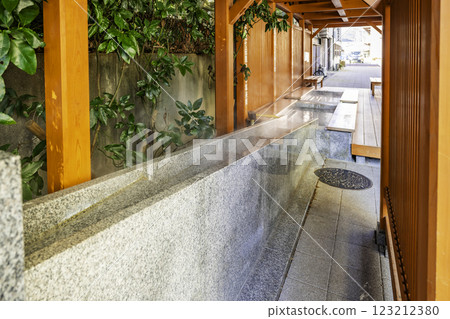 Yuda Onsen Yunoka Street Footbath Yamaguchi City, Yamaguchi Prefecture Yuda Onsen Yunoka Street Footbath Yamaguchi City, Yamaguchi Prefecture 123212380