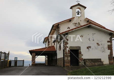 San Telmo Church in Zumaia, Basque Country 123212390