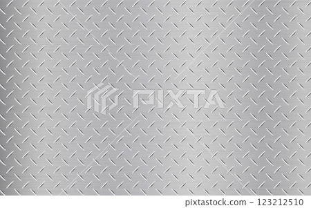 Diamond plate. Silver industrial background. Steel flooring with shiny effect. Metal texture with gradient. Polished chrome material. Bright stainless walkway. Vector illustration Diamond plate. Silver industrial background. Steel flooring with shiny effect. Metal texture with gradient. Polished chrome material. Bright stainless walkway. Vector illustration 123212510