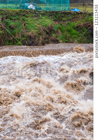 Muddy stream 123213438