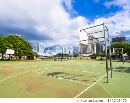 檀香山市中心公園 123213472