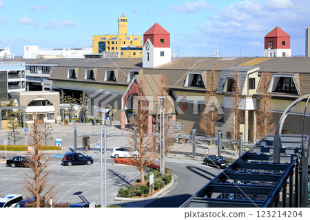 安城市三河安城站前的風景 安城市三河安城站前的風景 123214204