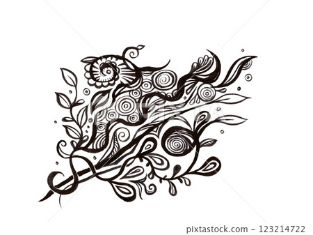 無題（自由、抽象、混亂、個性）視覺藝術 123214722