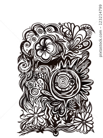 無題（自由、抽象、混亂、個性）視覺藝術 123214799