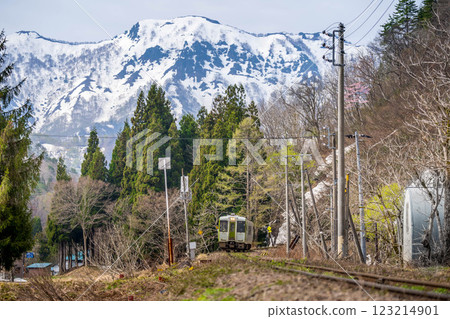 Railway Scenery: Spring in the North 123214901