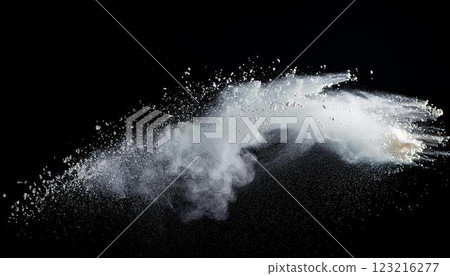 動態粉末飛濺紋理 5 123216277