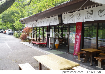 小瀨川溫泉店面景觀 小瀨川溫泉店面景觀 123216583