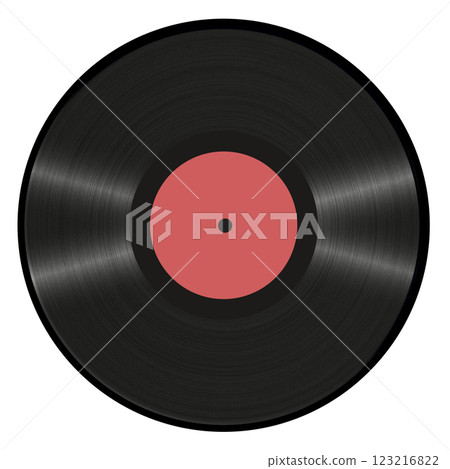 唱片插畫LP昭和復古PNG背景透明 123216822