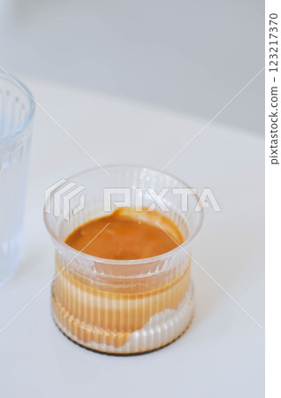 coffee ,dirty coffee or Japanese coffee 123217370