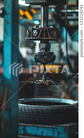 Precision Technology in Tire Balancing for Automotive Workshops and Maintenance 123218242