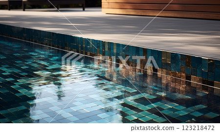 Swimming Pool Detail 123218472