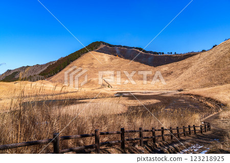 2025年2月15日 曾尼高原的山火焚燒日。 2025年2月15日 曾尼高原的山火焚燒日。 123218925
