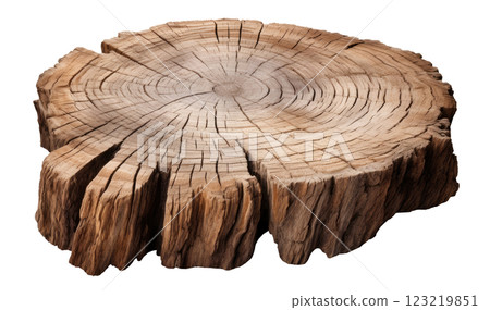 Tree Trunk Cut 123219851