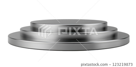 Round Podium 123219873