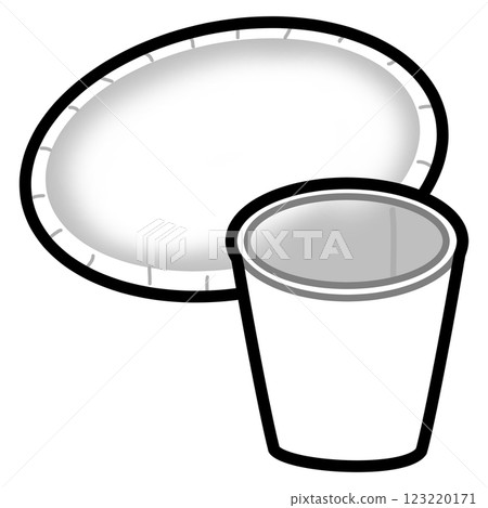 Disaster preparedness supplies [paper plates and paper cups] 123220171