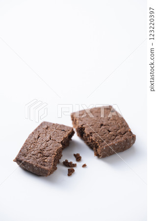 Broken cookie 123220397