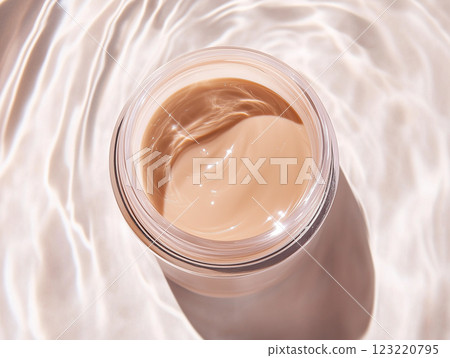 Summer cream foundation Summer cream foundation 123220795