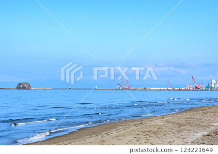Hokkaido Abashiri River Estuary Hokkaido Abashiri River Estuary 123221649