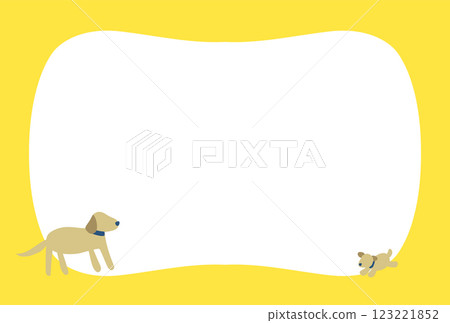 黃金獵犬相框/明信片 黃金獵犬相框/明信片 123221852