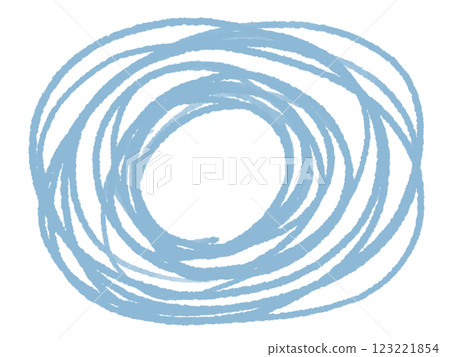 粗略手繪的漩渦、螺旋、圓圈 123221854
