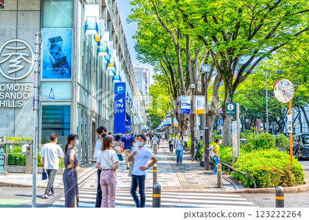 Tokyo Shibuya cityscape Omotesando Tokyo Shibuya cityscape Omotesando 123222264