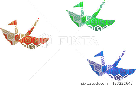 折疊紙鶴 123222643