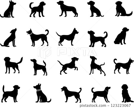 各種狗姿勢集 123223067