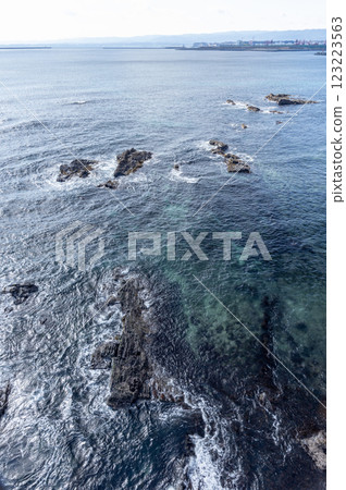 Sea view from Shiomidai in Misaki Park, Onahama 123223563