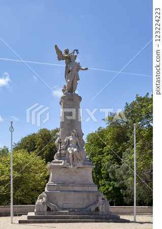 The Monument du Souvenir Francais in Calais The Monument du Souvenir Francais in Calais 123224223